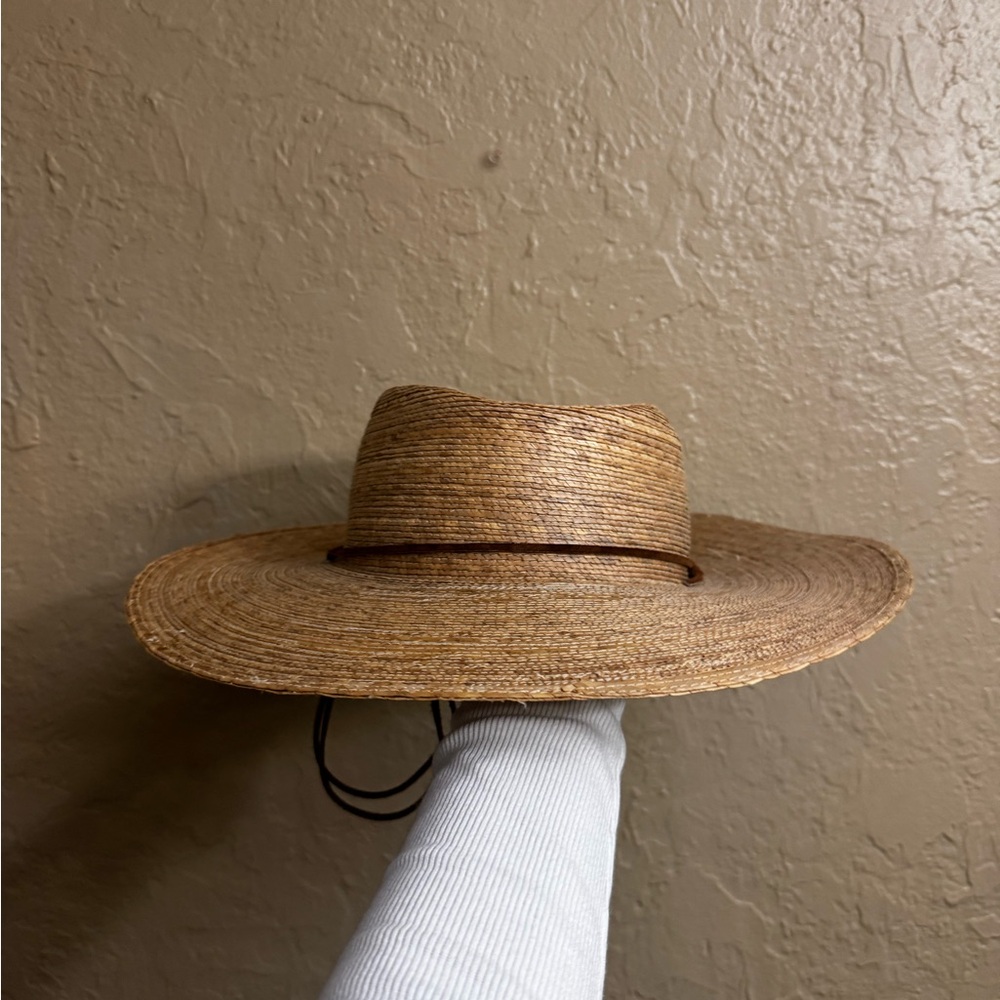 Brown Straw Hat - image 2